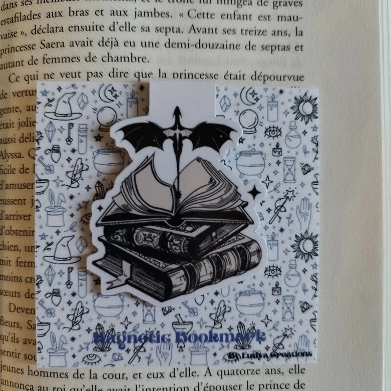 Marque-Page Magnétique Fourth Wing Book