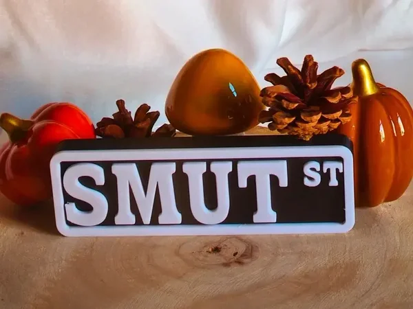 Plaque Décorative Smut