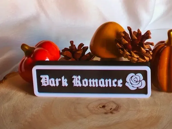 Plaque Décorative Dark Romance