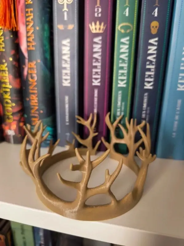 Déco 3D Couronne Cerf