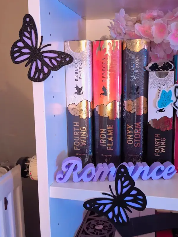 Déco 3D Lot de 4 Papillons