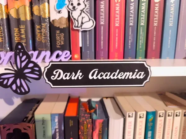 Plaque Dark Academia II