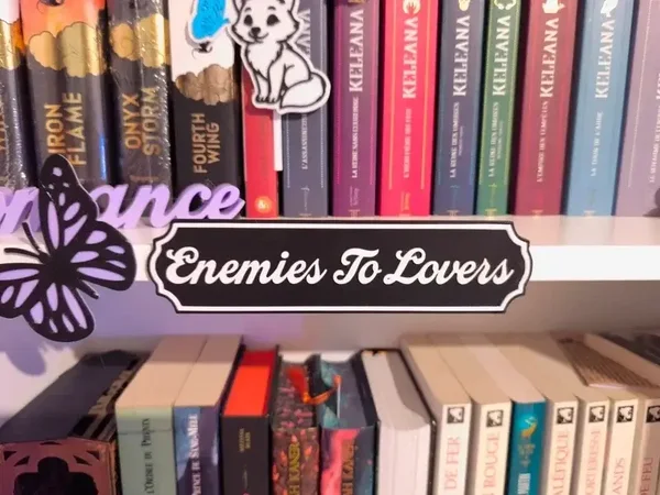 Plaque Enemies To Lovers I