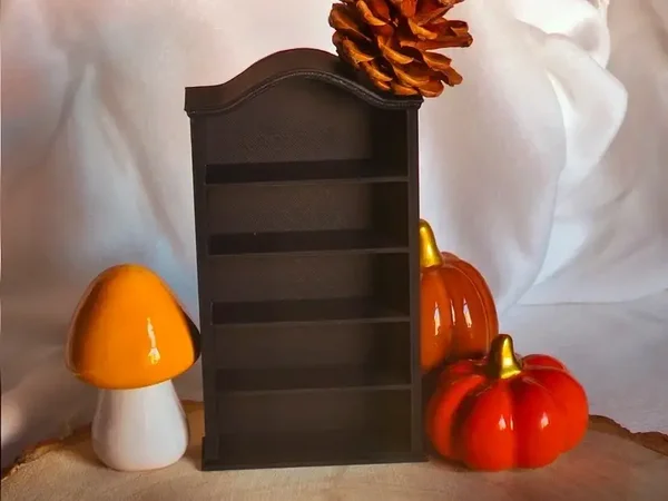 Déco 3D Mini Bibliothèque Noir