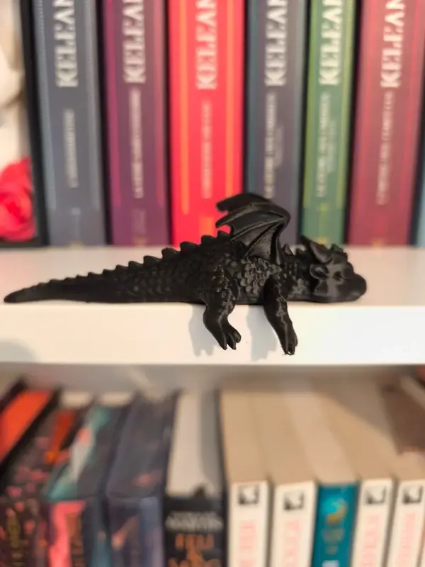 Petit Dragon Dormeur Noir