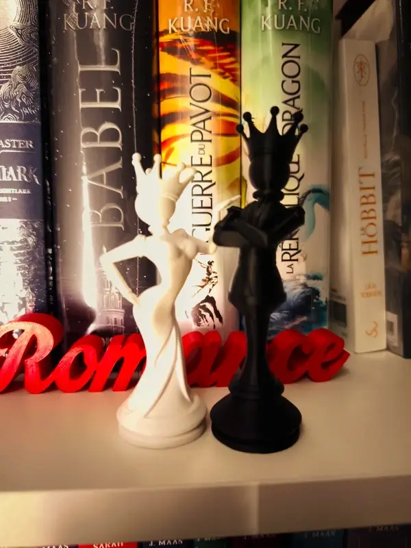 Déco 3D La Reine et Le Roi