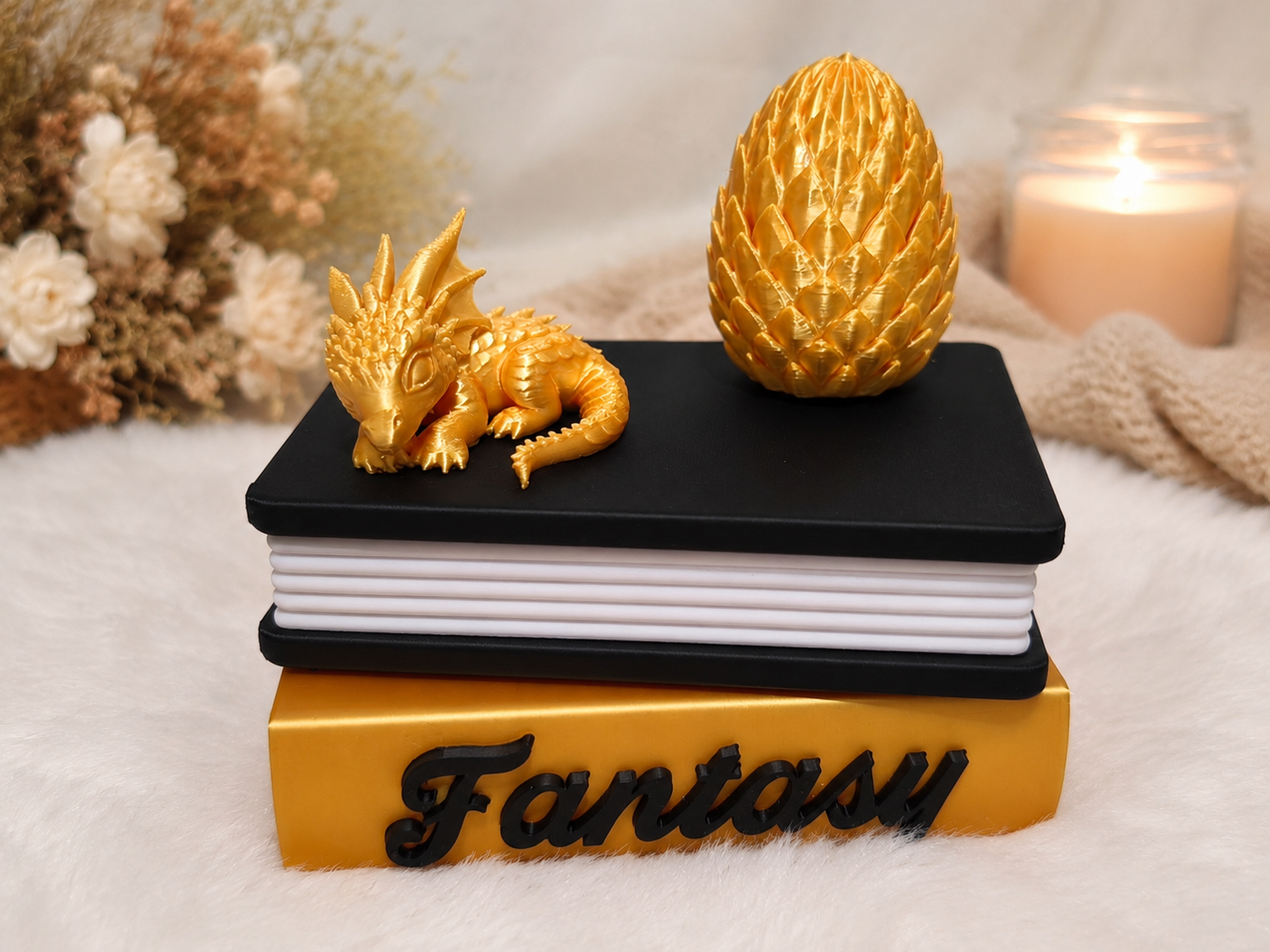 Livre Décoratif 3D Fantasy