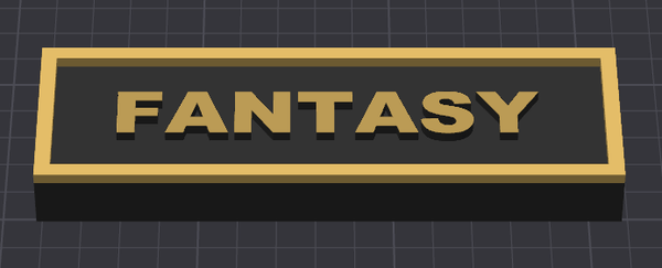 Plaque de rue Coin Droit Fantasy