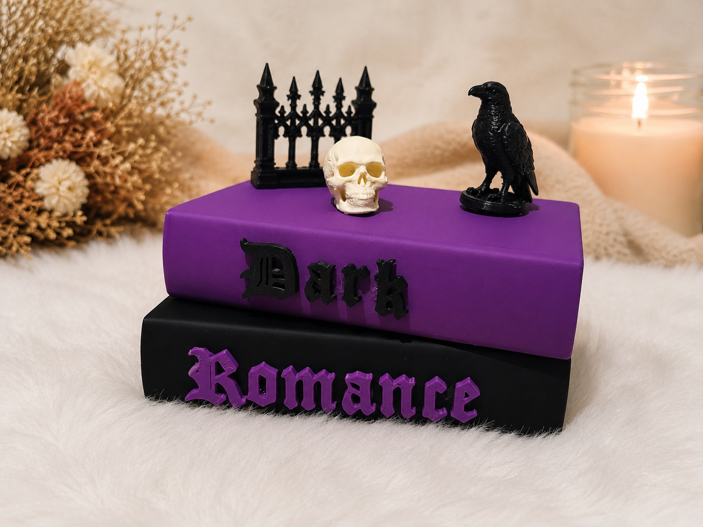 Livre Décoratif 3D Dark Romance