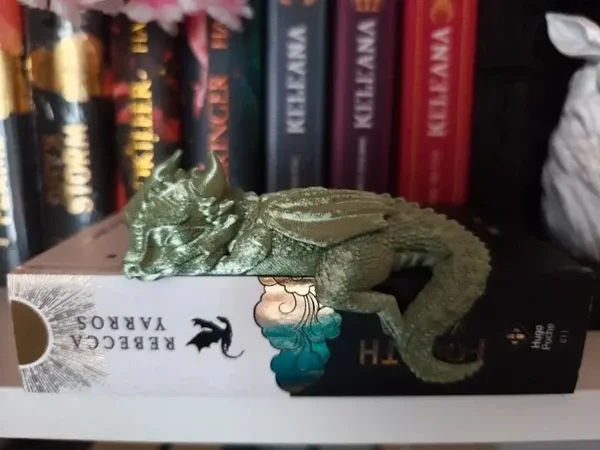 Décoration Dragon Endormi Vert