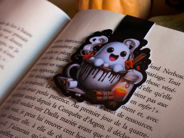 Marque-Page Magnétique Ghost Mug Cinnamon