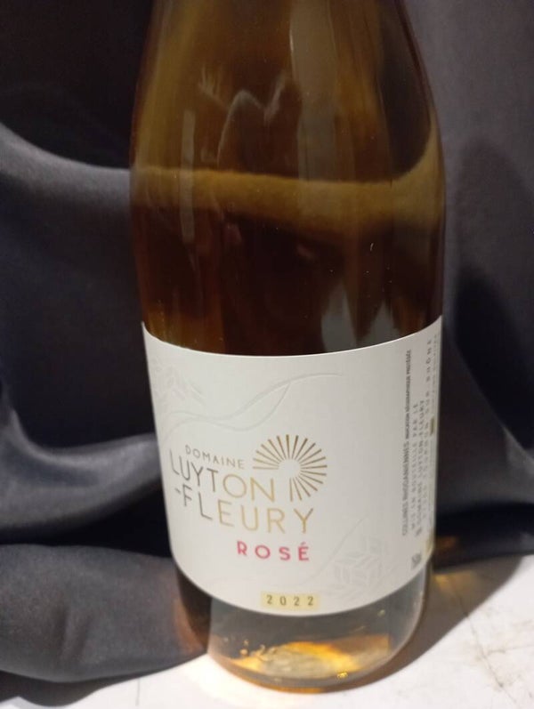 Collines Rhodaniennes rosé 2022 luyton fleury