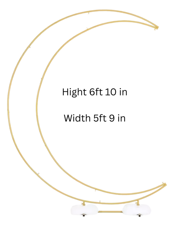 Moon metal Arch Gold