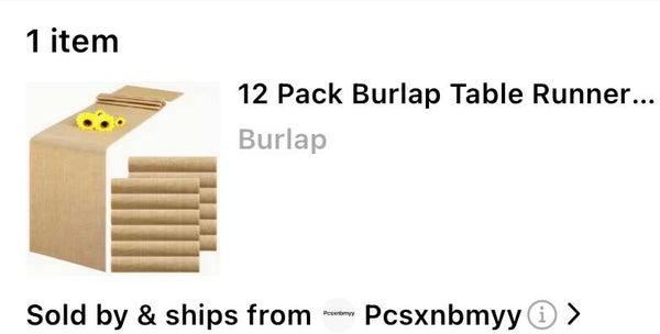 Table runners