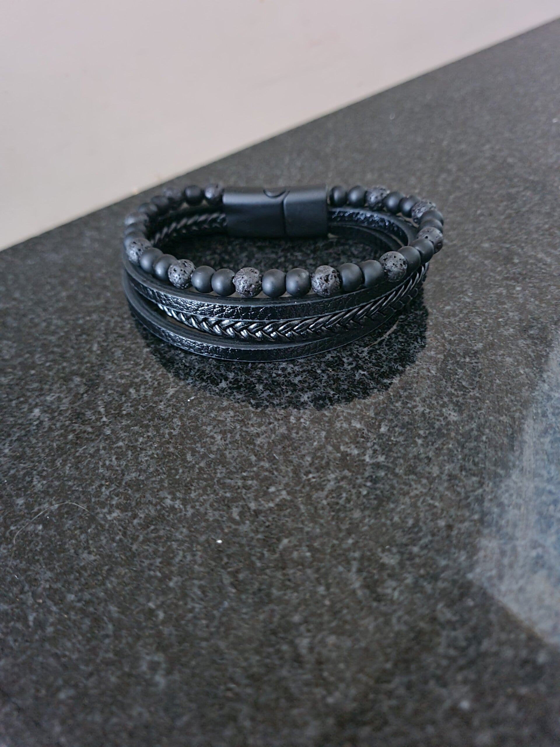 Heren armband-Urban Forge-21 cm