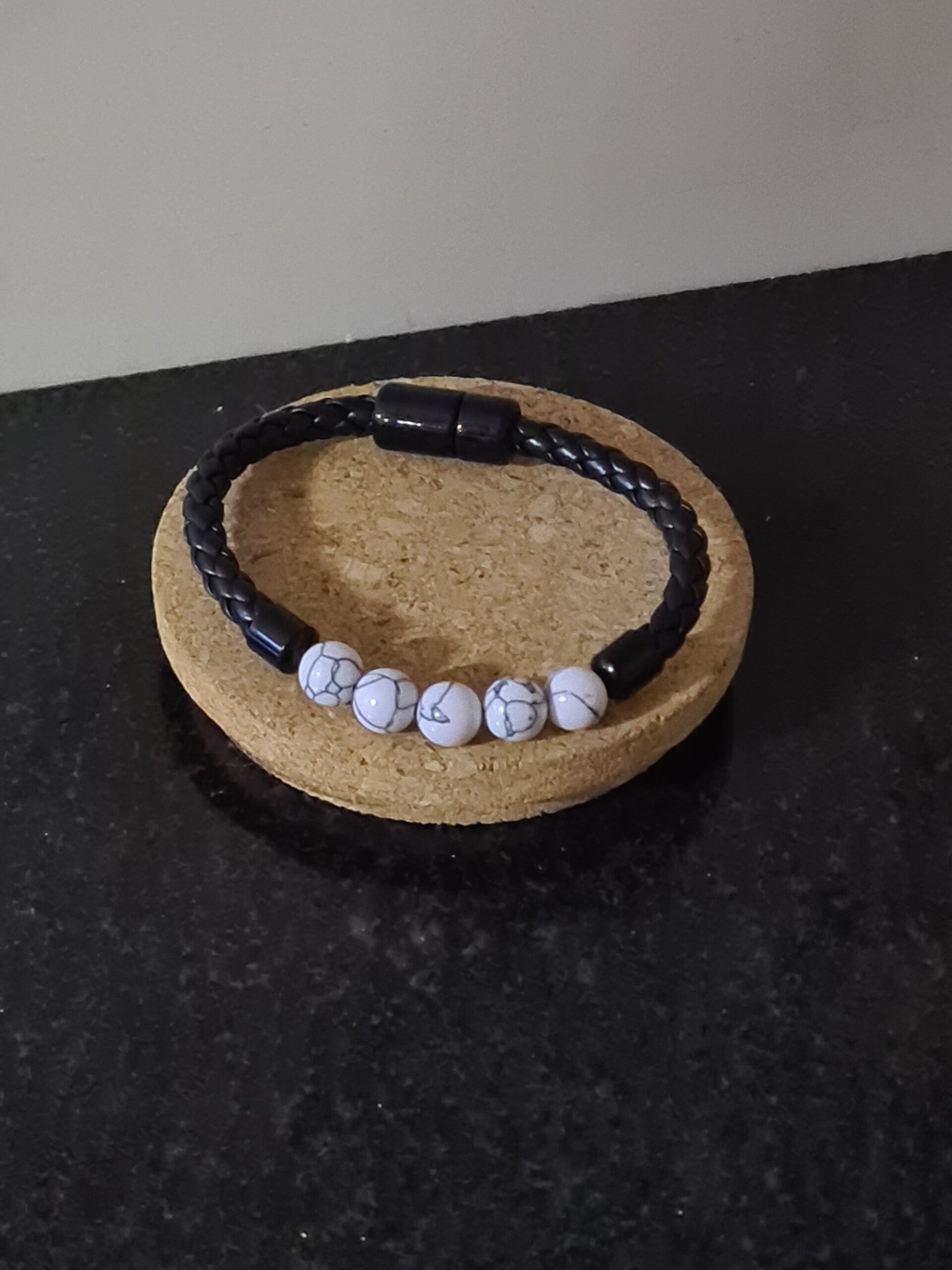 Herenarmband-StoneCore-19 cm