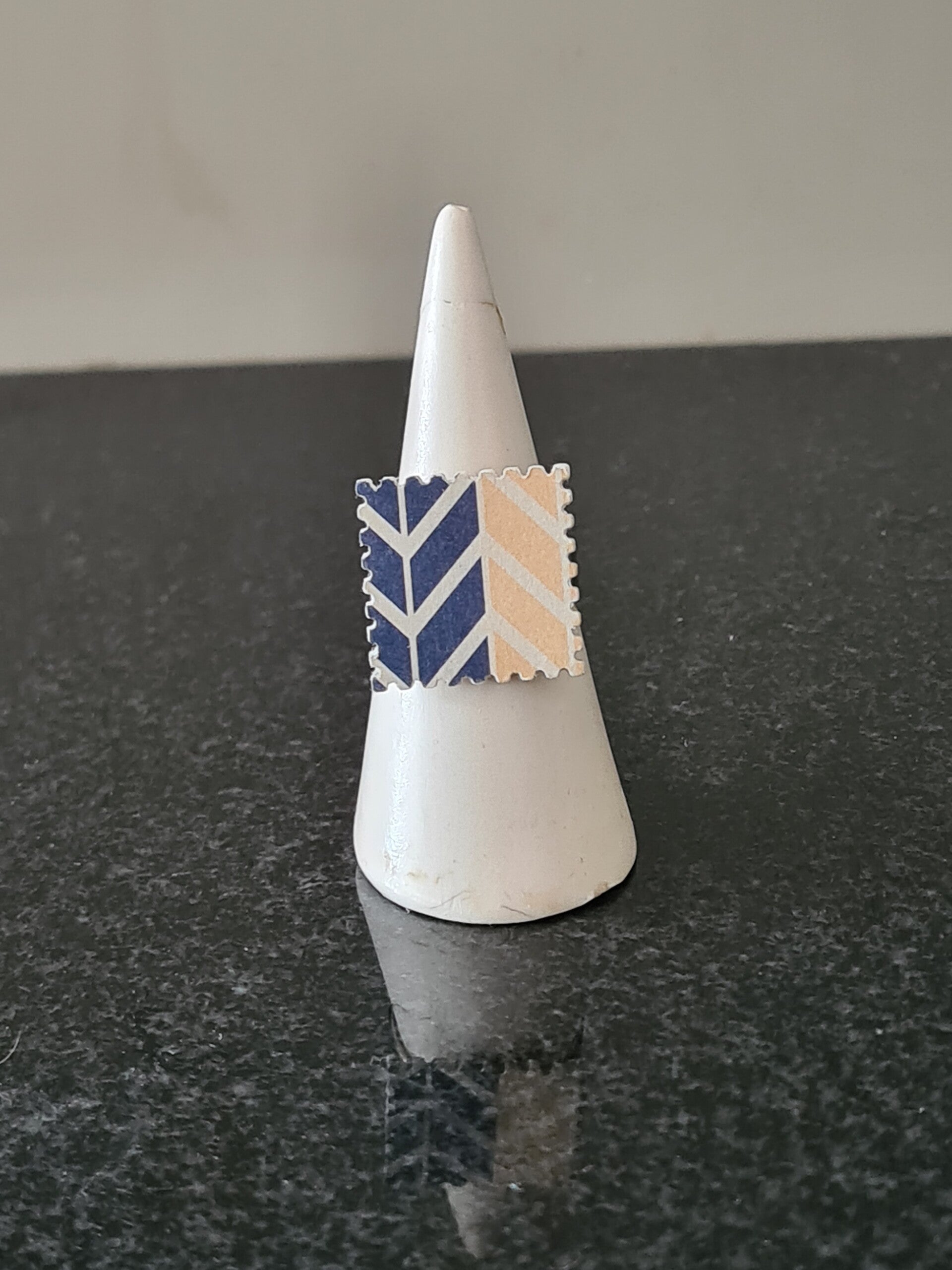 Geo Blocks Statement Ring