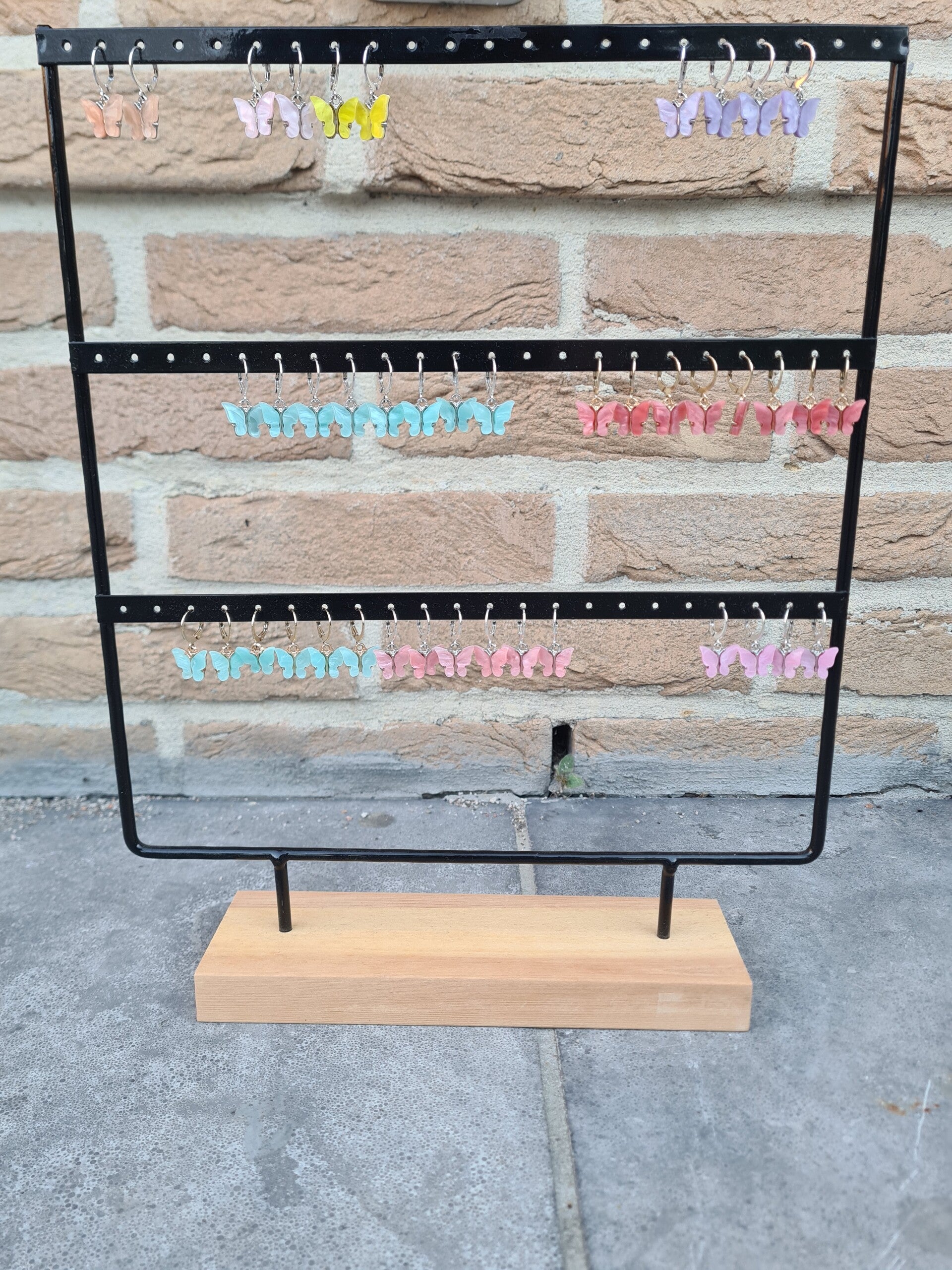 Vrolijke Vlinder Oorbellen – Kies je kleur! 🦋