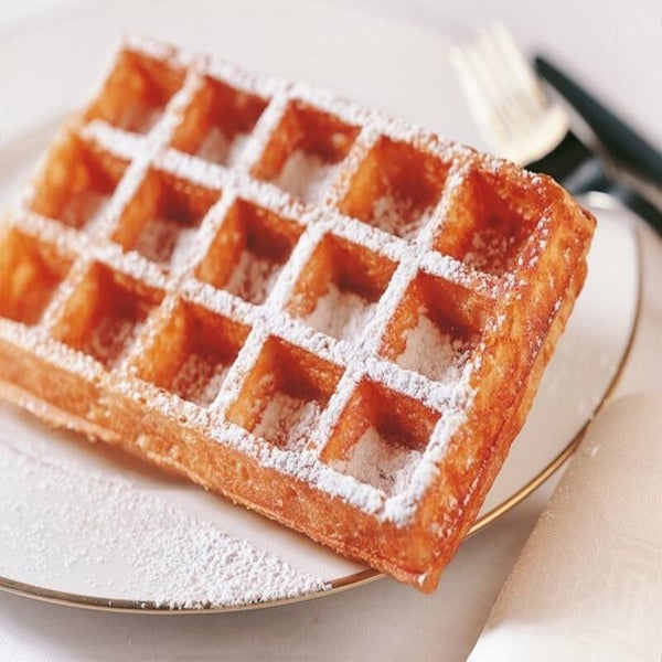 Brusselse wafel (vers fruit) (Centrum)