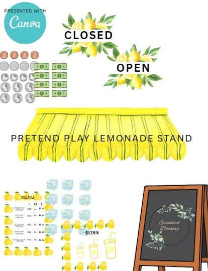 Lemonade stand DIGITAL