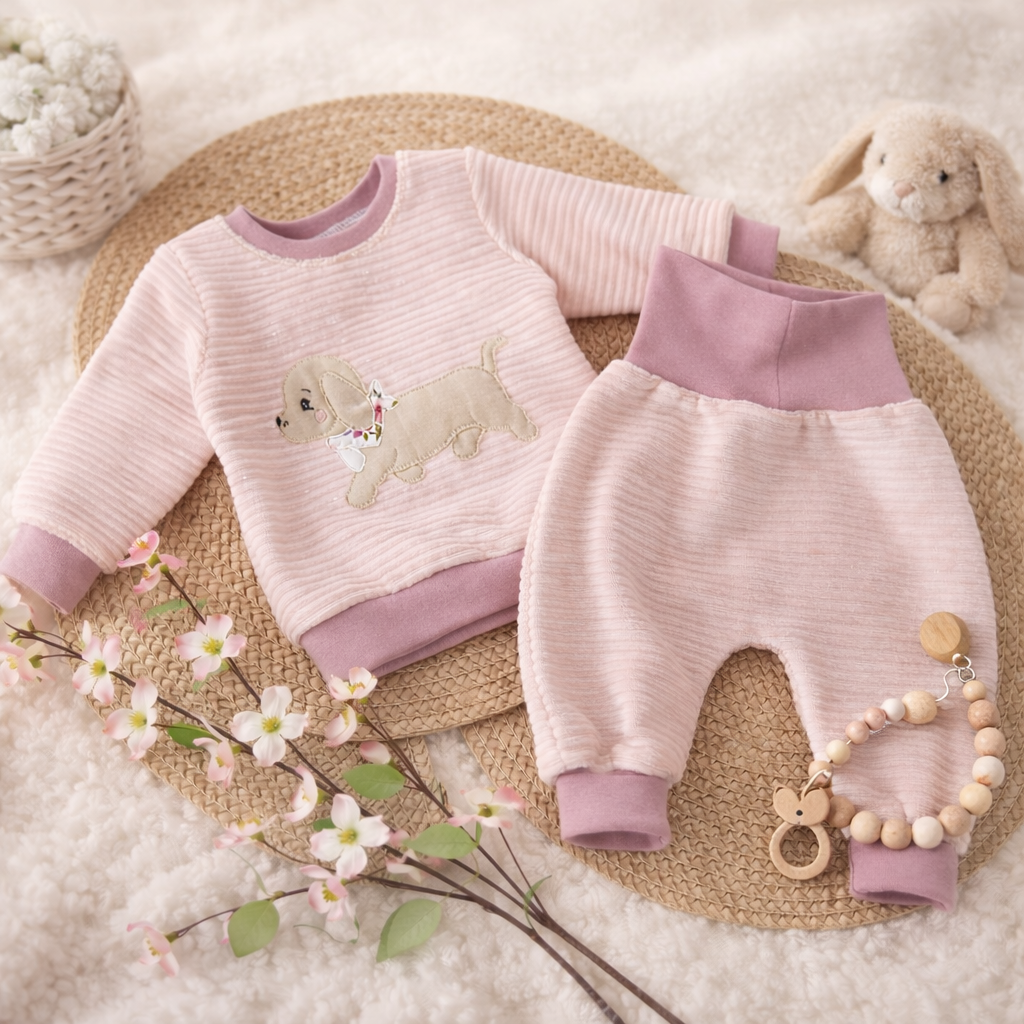 Babyset mit Applikation