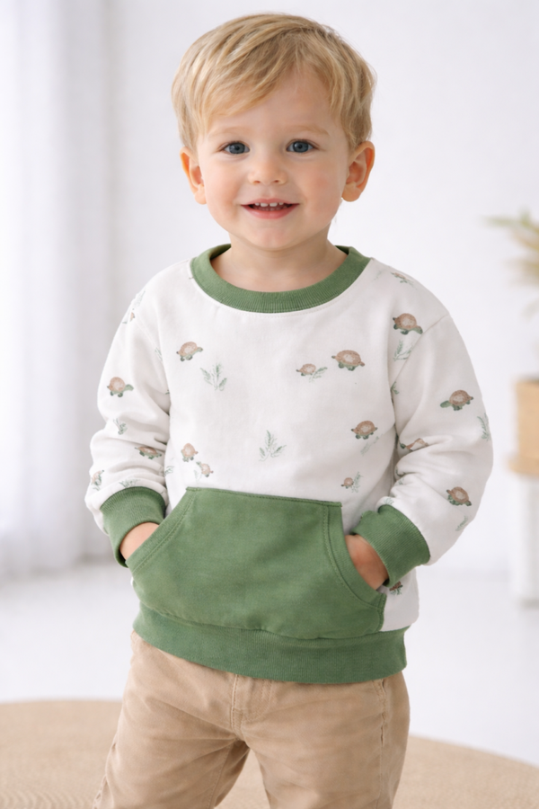 Pullover mit Kängurutasche - Wunschdesign