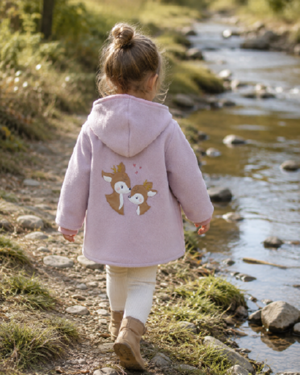 Walkjacke Bestickung - viele Motive & Wunschdesign bis Gr. 140