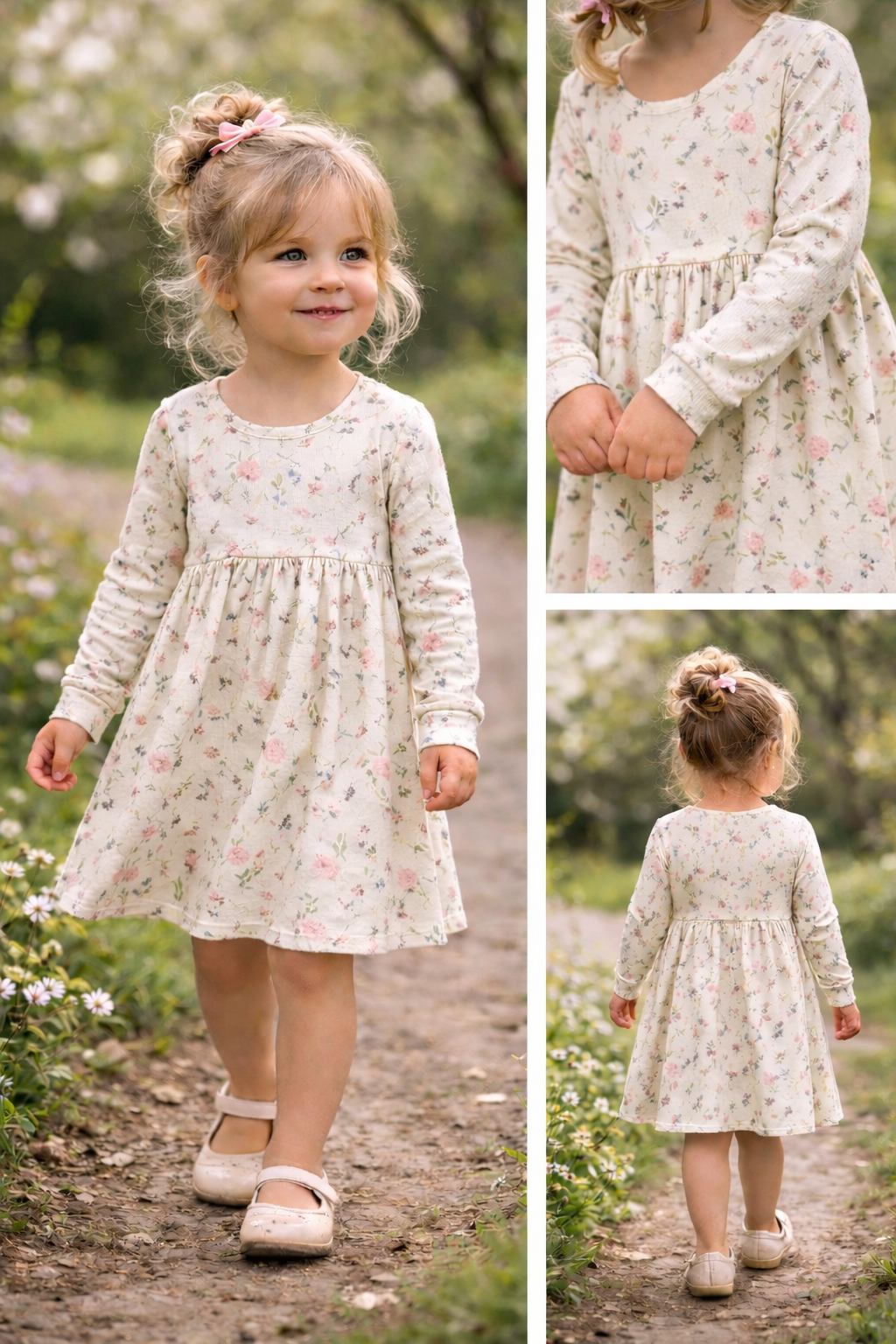 Kleid aus Rippjersey - Wunschmotiv