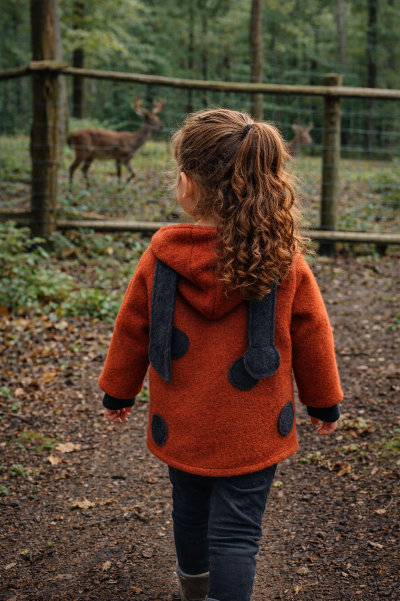 Walkjacke Marienkäfer - Gr. 104