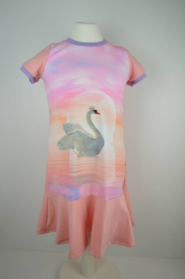 Schwanentraum Kleid - Wunschmotiv