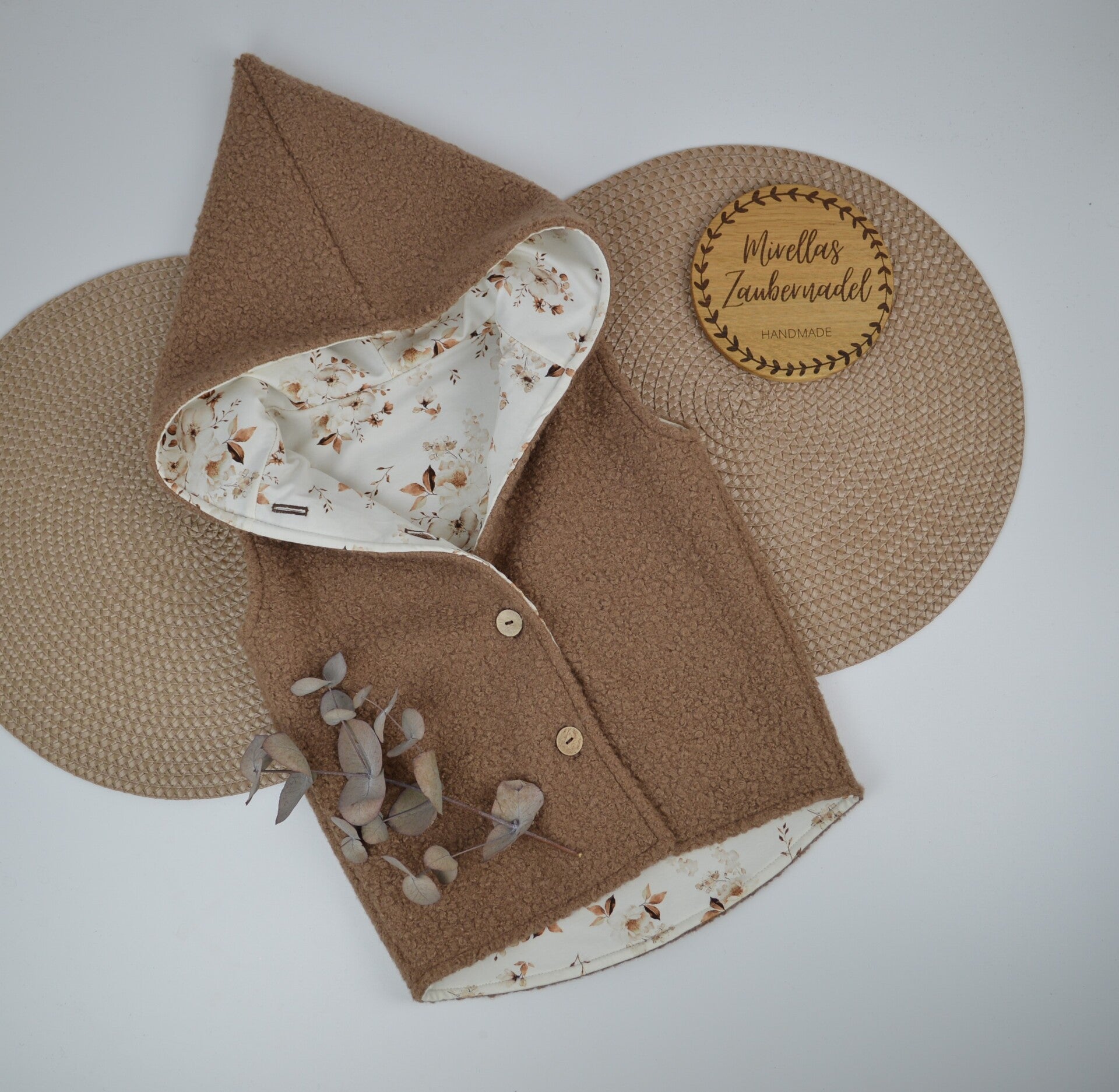 Boucléweste Weste aus Bouclé