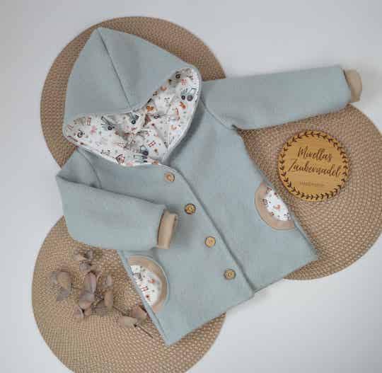 Walkjacke mit Knöpfen und Taschen - Wunschdesign