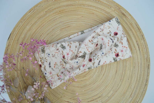 Stirnband Twist mit Fleece - Wunschdesign