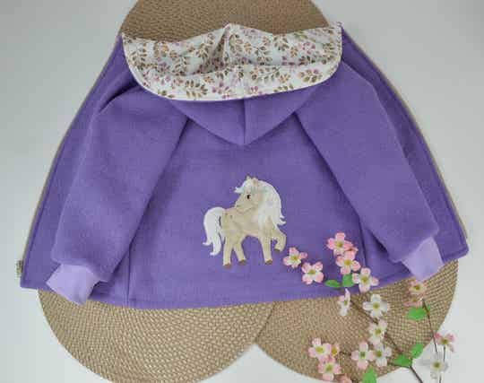 Walkjacke Lycka bestickt  - viele Motive & Wunschdesign