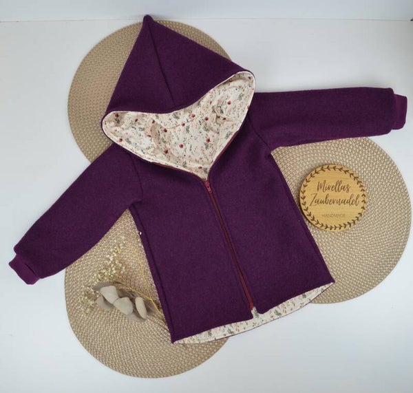 Walkjacke Filou Gr. 62 - 128 im Wunschdesign