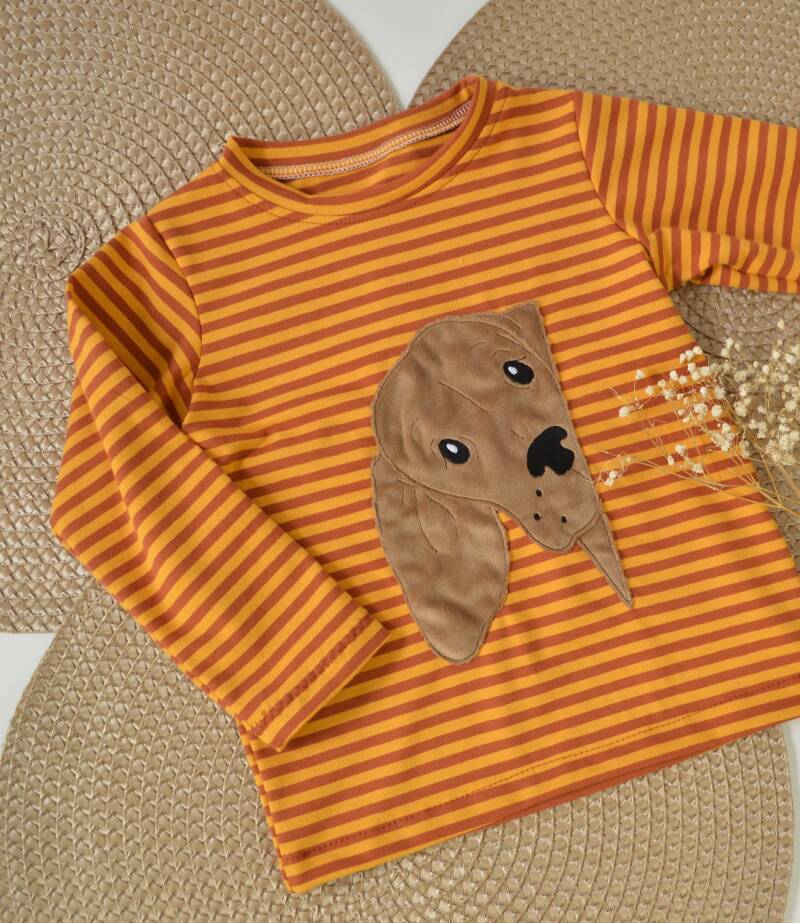 Langarmshirt Ida schaut um die Ecke Gr. 92