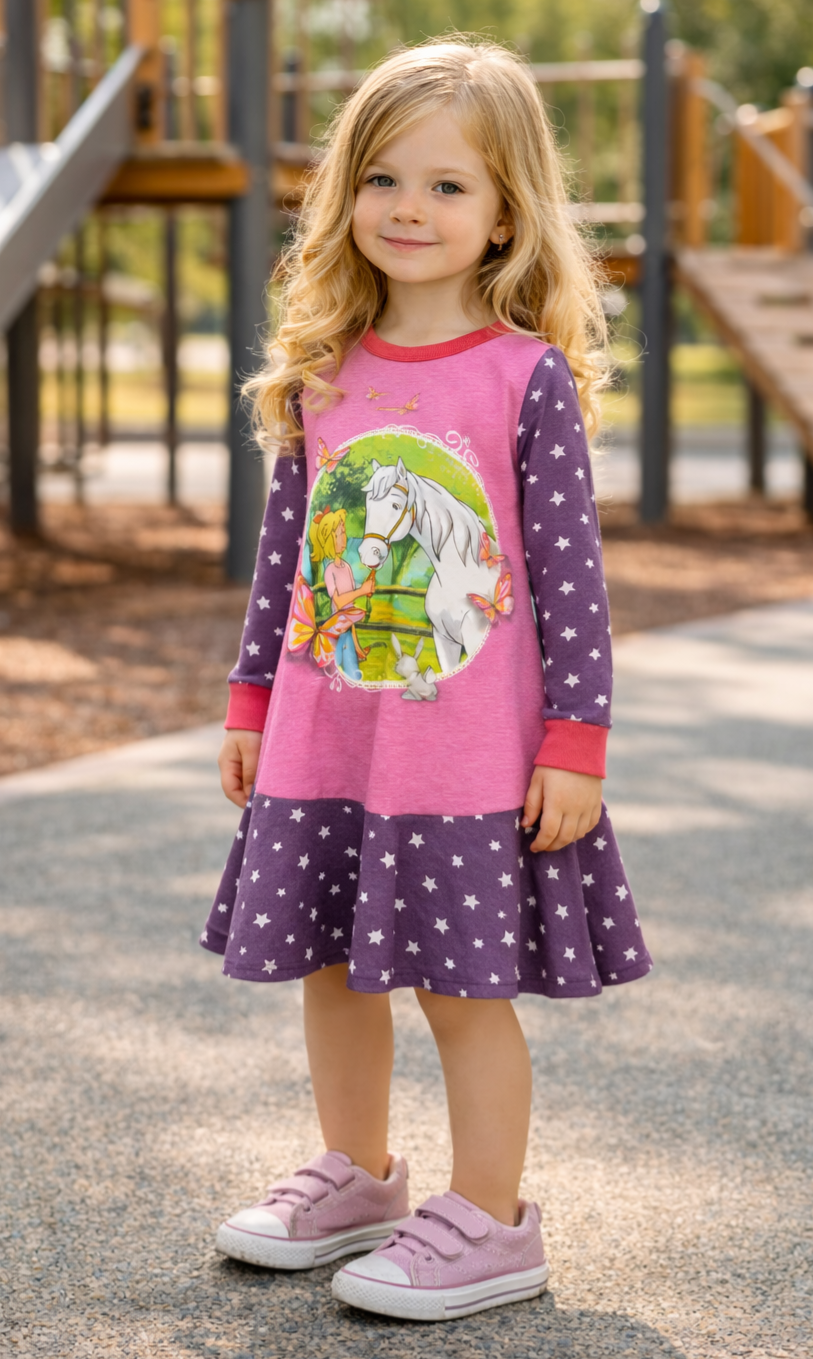 Bibi und Tina Kleid - Wunschmotiv