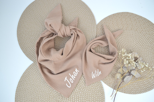 Musselintuch - personalisiert