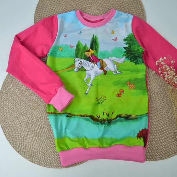 Bibi und Tina - Bibi im Sprung Pullover Gr. 128