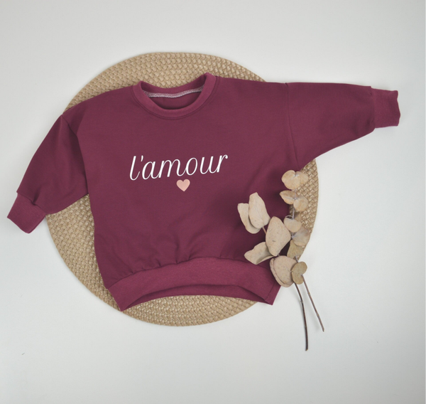 Oversized-Pullover mit Print - Wunschdesign