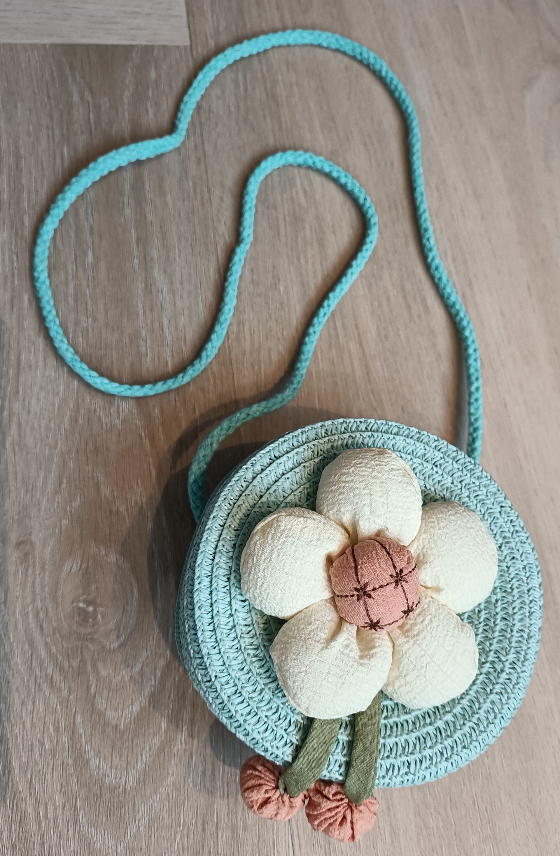 Heel leuk stro tasje