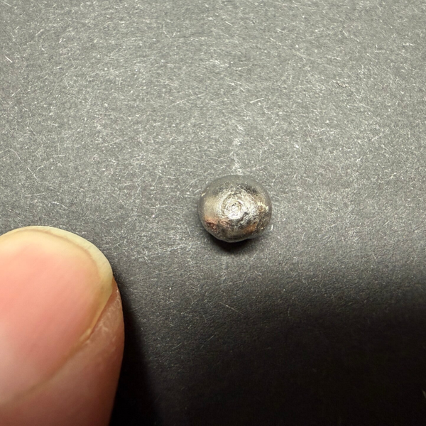 Platin Schmelzperle, 1,85 g