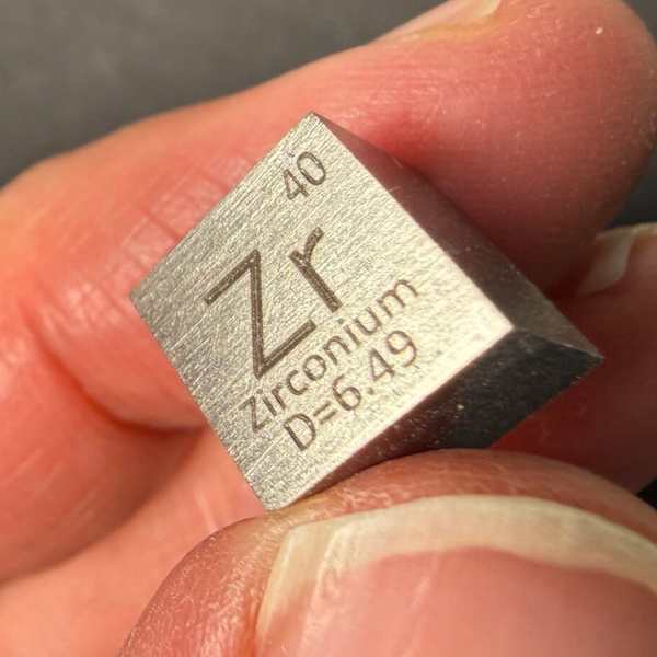 Elementwürfel Zirkonium 1 x 1 x 1 cm