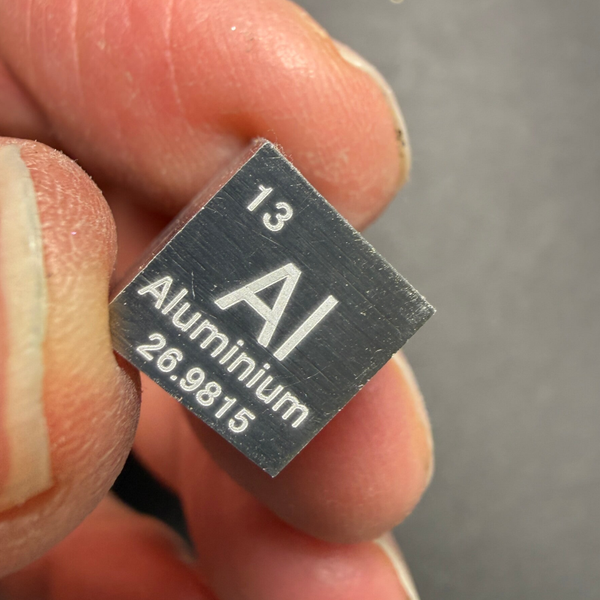 Elementwürfel Aluminium 1 x 1 x 1 cm