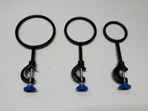 3er Set Trichterhalter, Ringklemmen