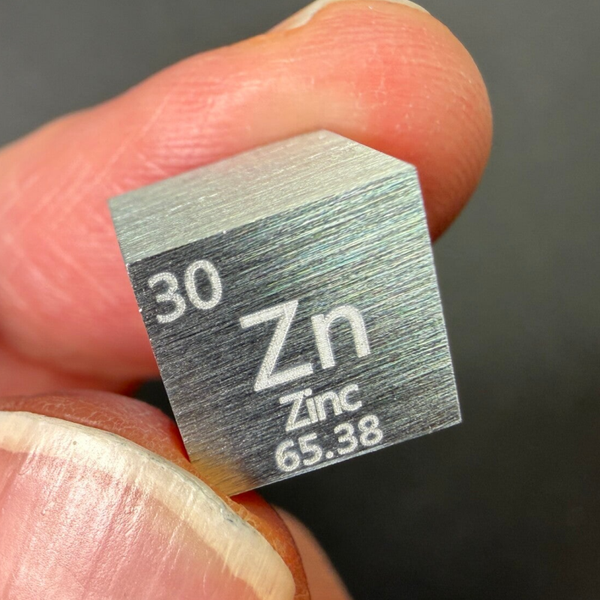 Elementwürfel Zink 1 x 1 x 1 cm