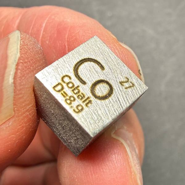 Elementwürfel Kobalt 1 x 1 x 1 cm