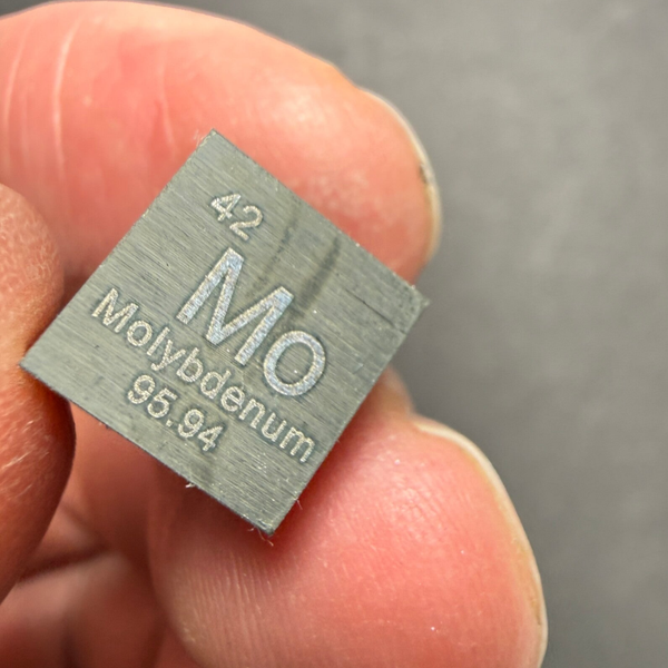 Elementwürfel Molybdän 1 x 1 x 1 cm