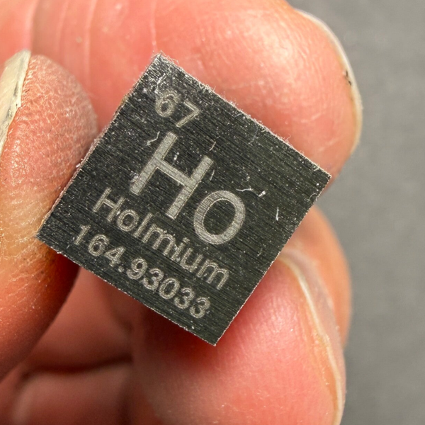 Elementwürfel Holmium 1 x 1 x 1 cm