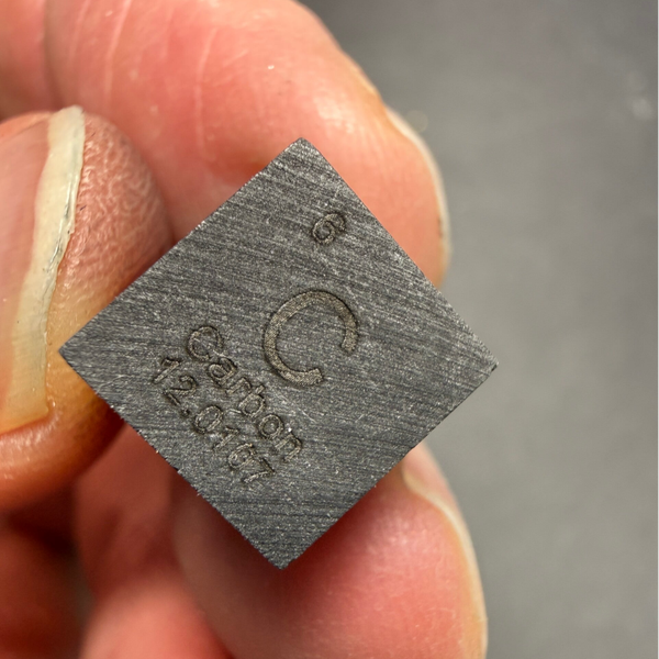 Elementwürfel Kohlenstoff 1 x 1 x 1 cm